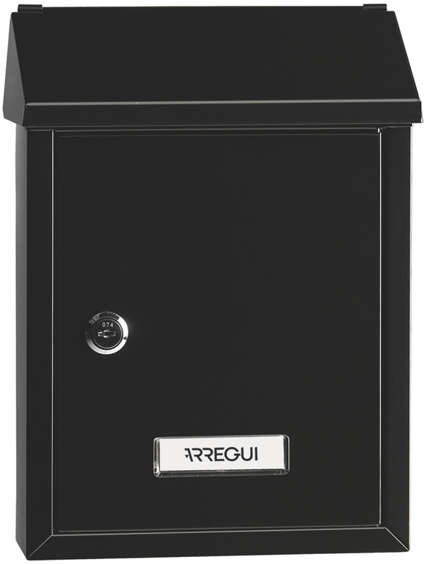 Arregui smart e5724 buzón exterior de acero, con boca trasera recogecartas