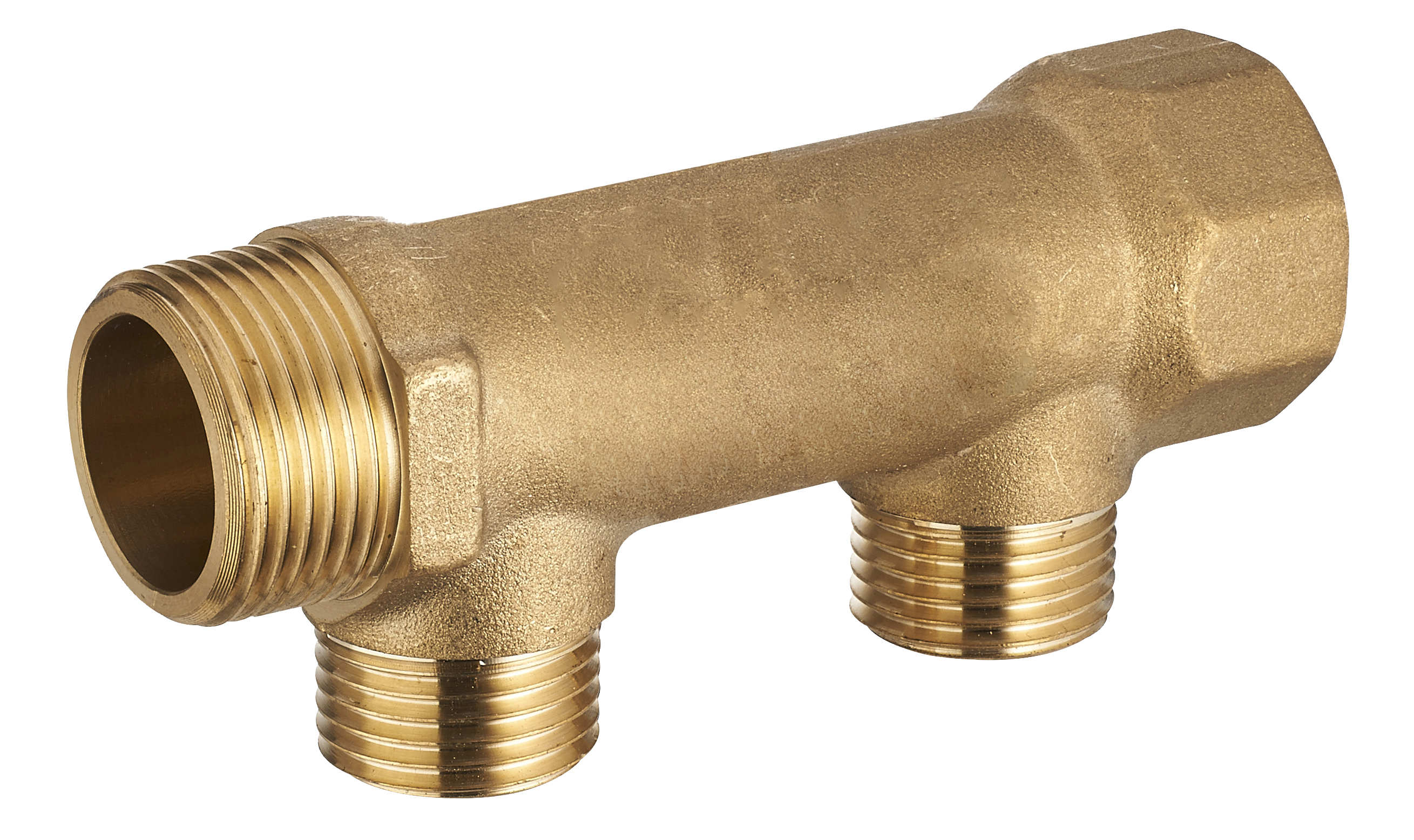 Colector macho - hembra 3/4' - 2 salidas 1/2'