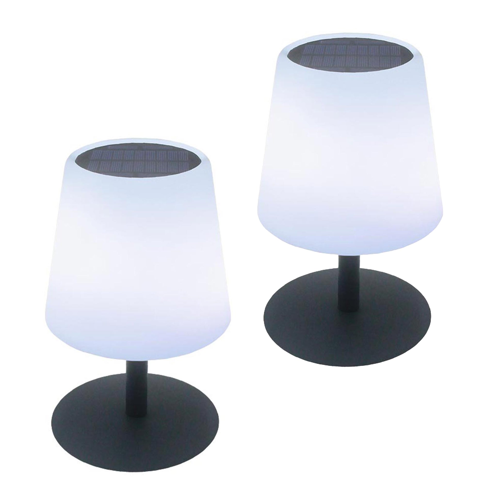 Juego de 2 lámparas de mesa inalámbricas h25cm standy tiny