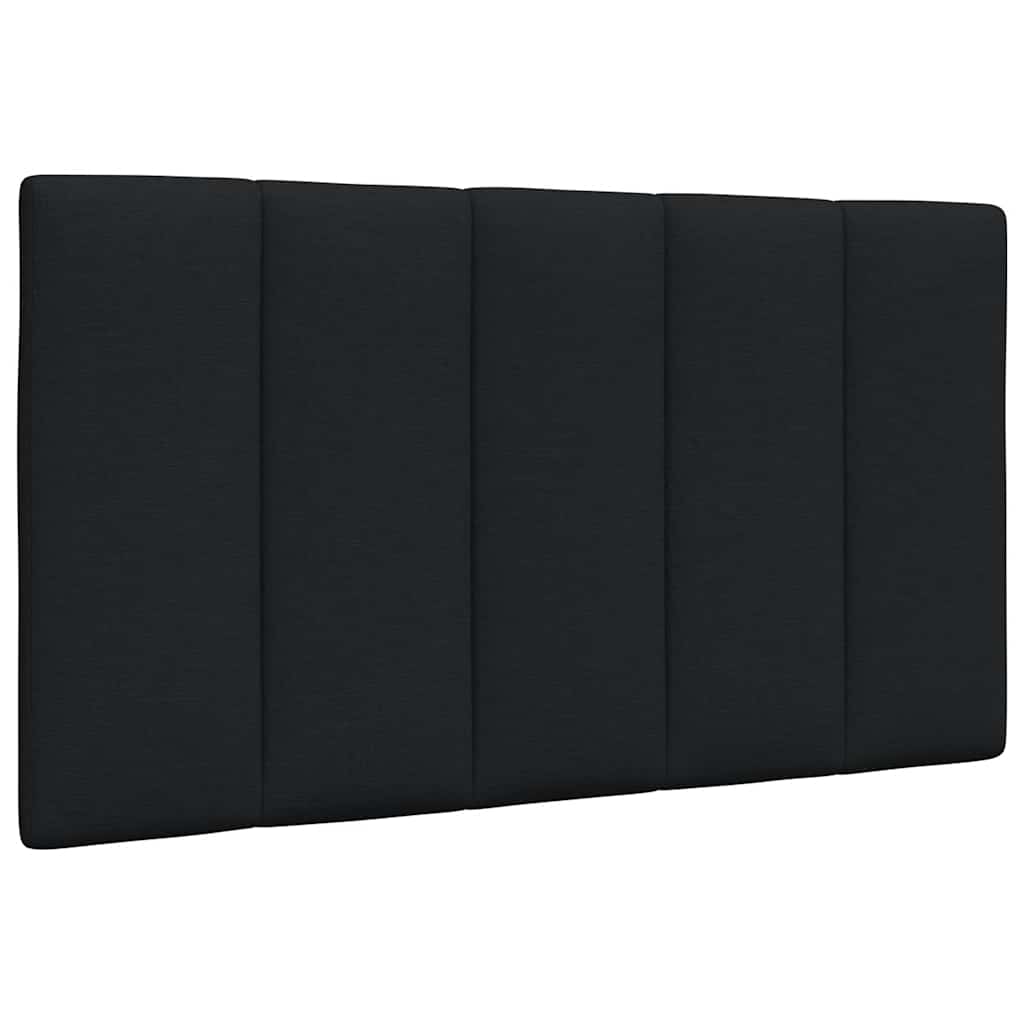 Cabecero de cama acolchado tela negro 90 cm eso8411