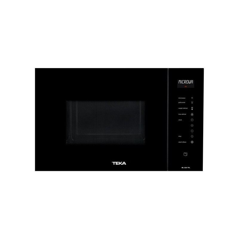 Microondas integrable teka ml 825 25 l cristal negro grill 3 funciones