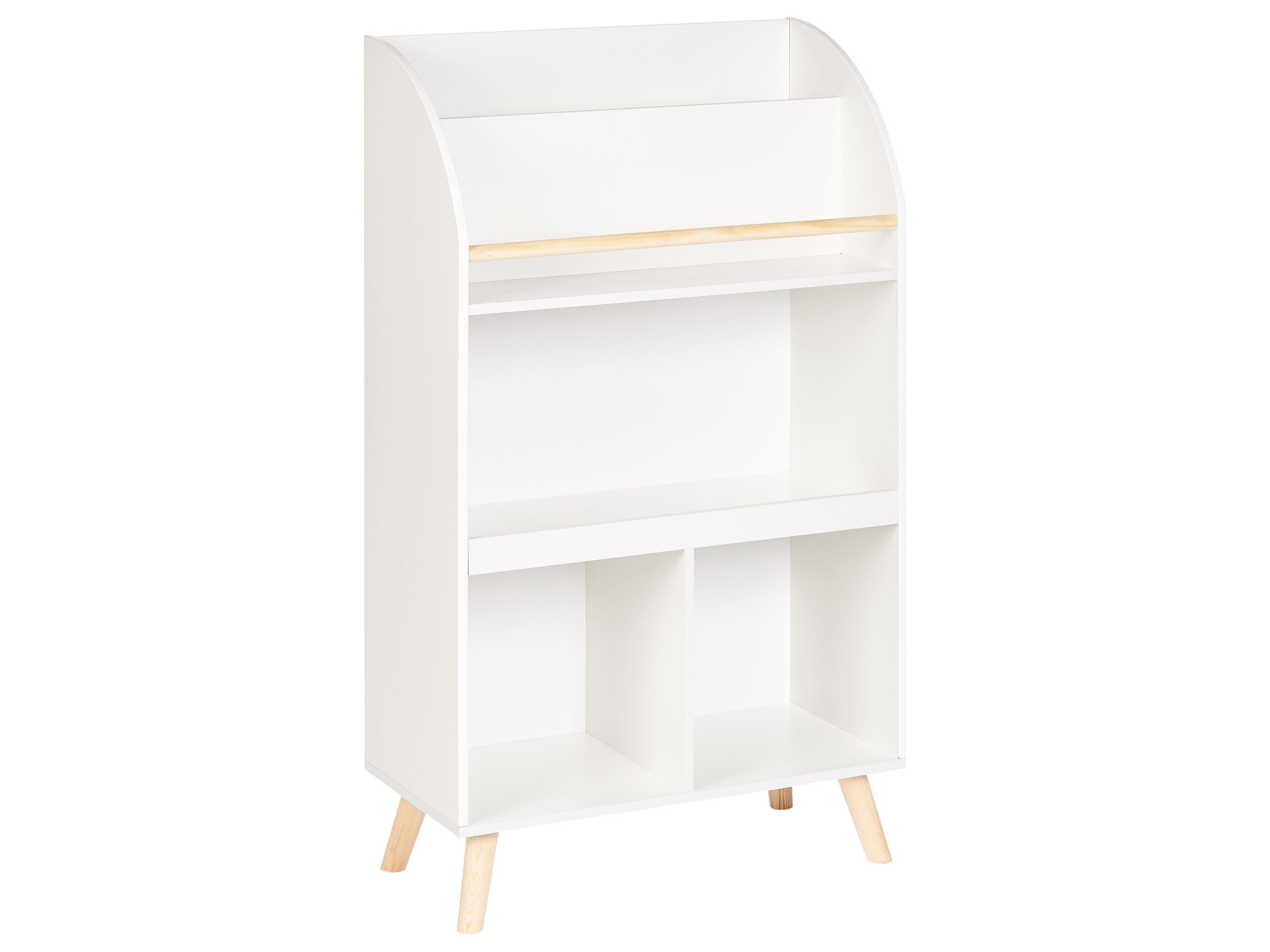 Estantería con 3 baldas liloet 102 cm blanco