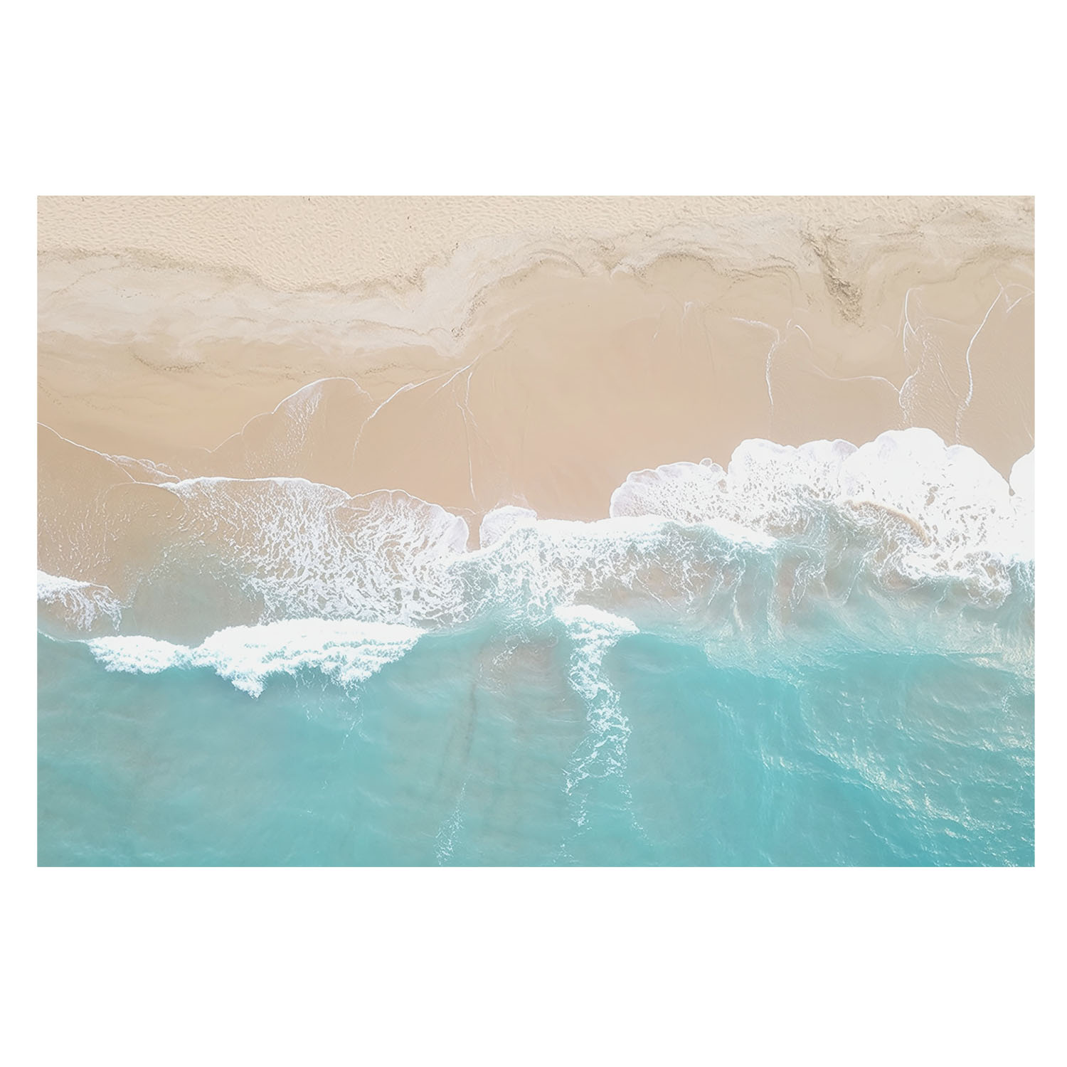 Papel pintado para paredes 312x219 olas rugientes tulup