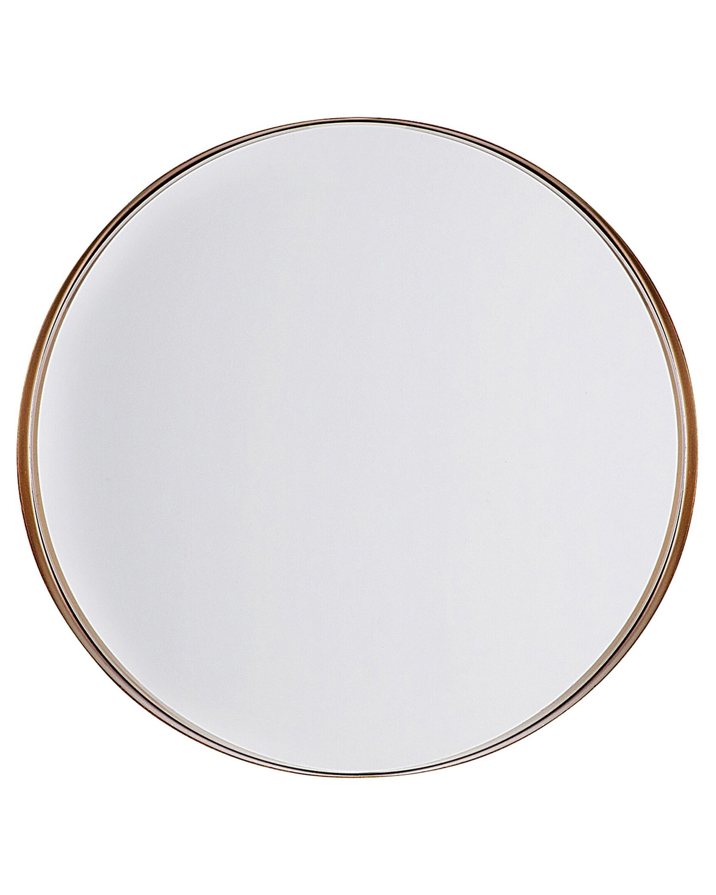 Espejo de pared piney 40 cm 40 cm metal cobrizo