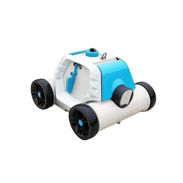 Robot de piscina - Bestway - thetys - autónomo - limpieza de fondo plano -