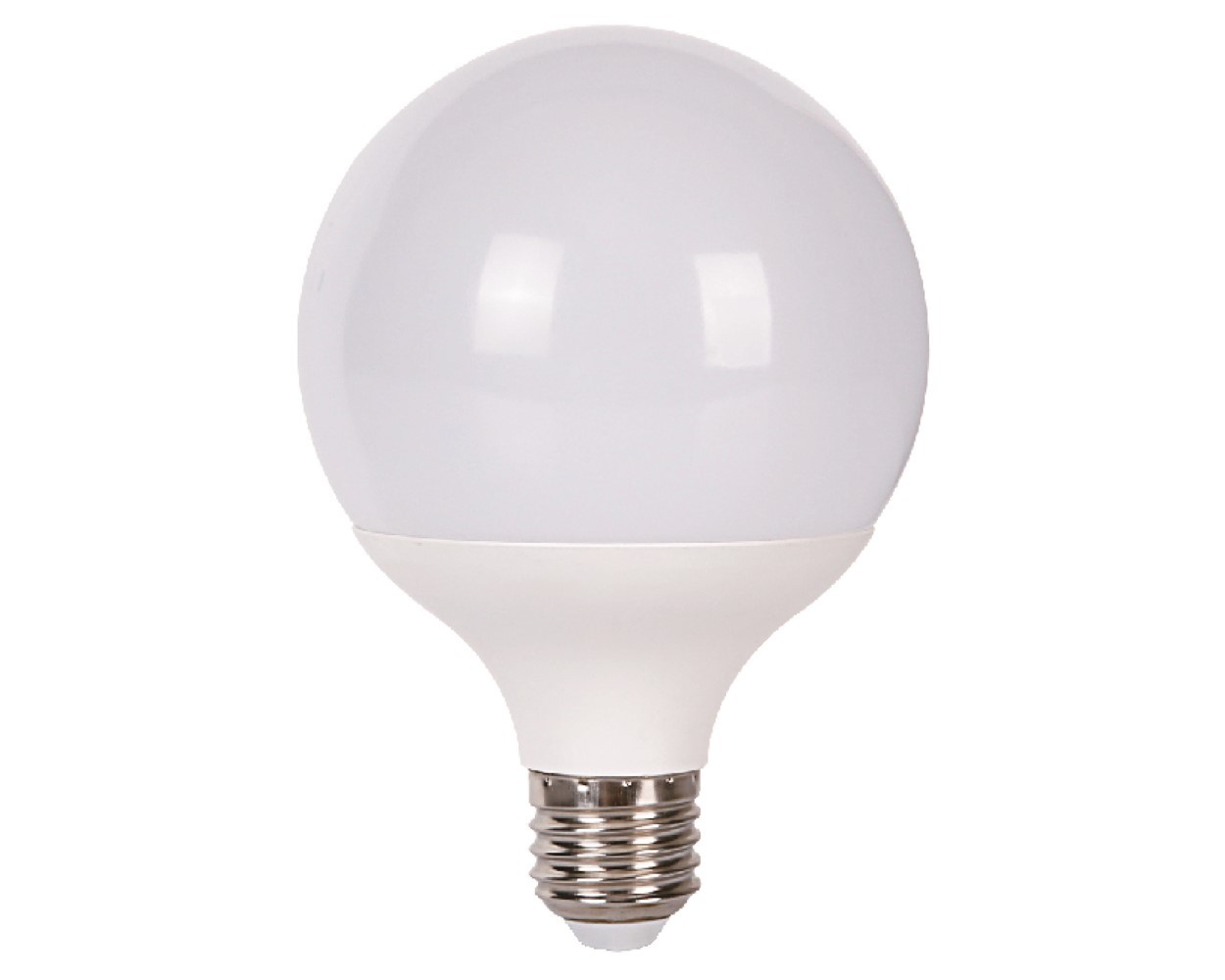 Pack 3x bombillas LED globo, g95 rosca E27, 15w 1700 lm, luz cálida 3000k