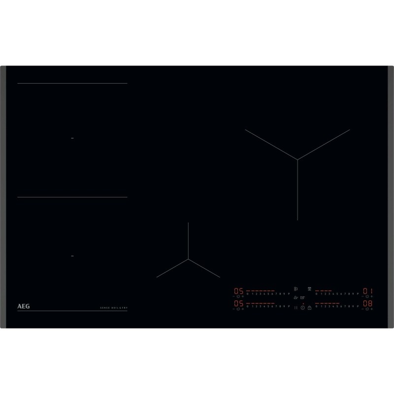 Inducción AEG ti84ib30fb 80 cm 4 zonas senseboil&fry