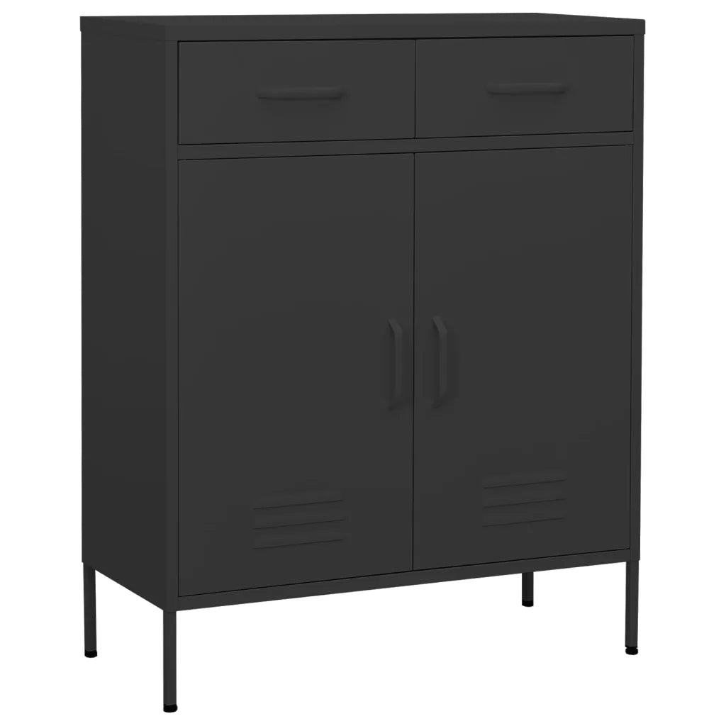 Armario de almacenamiento moderno color antracita 80 x 35