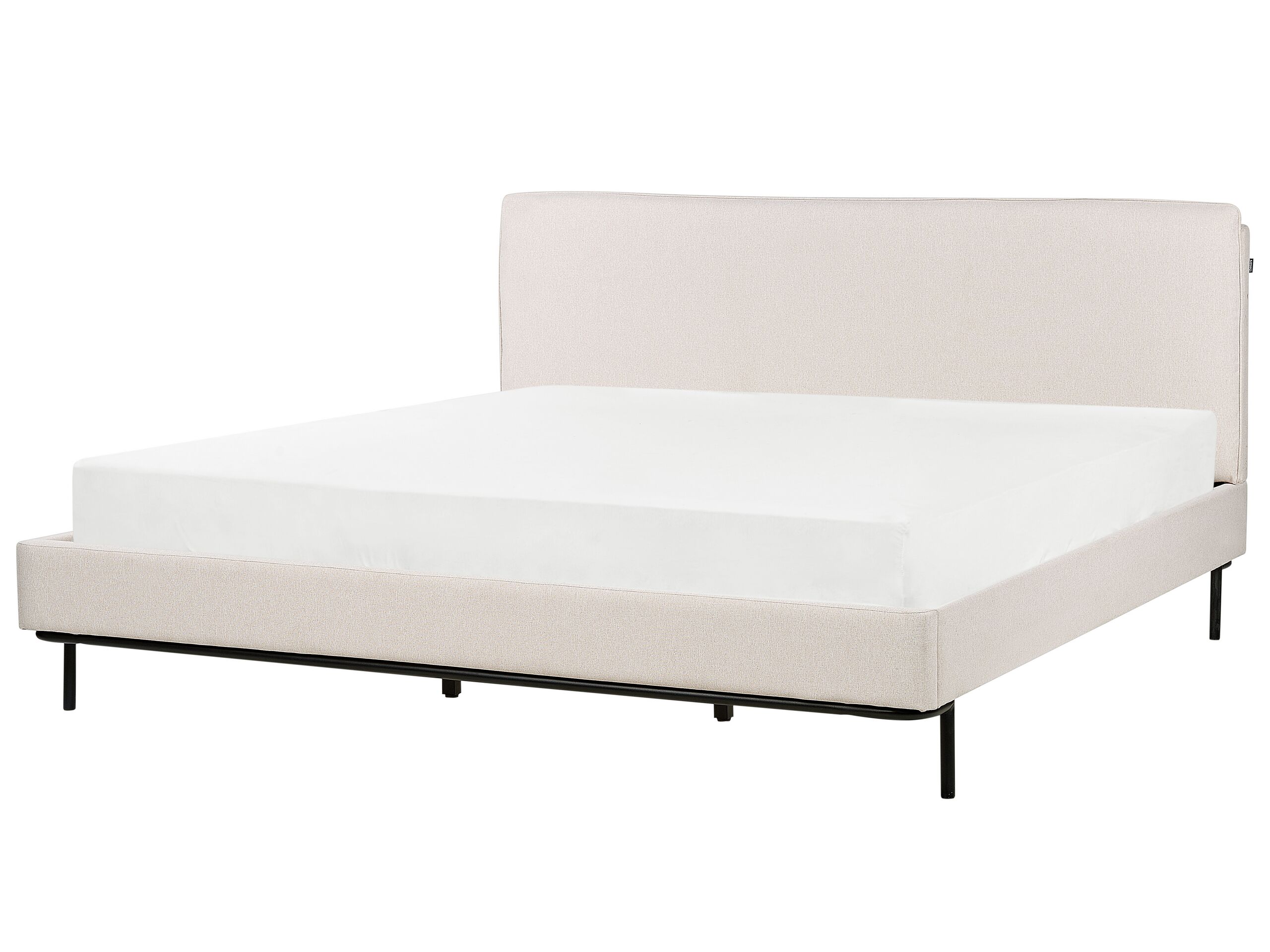 Cama tela corio 180 x 200 cm beige claro