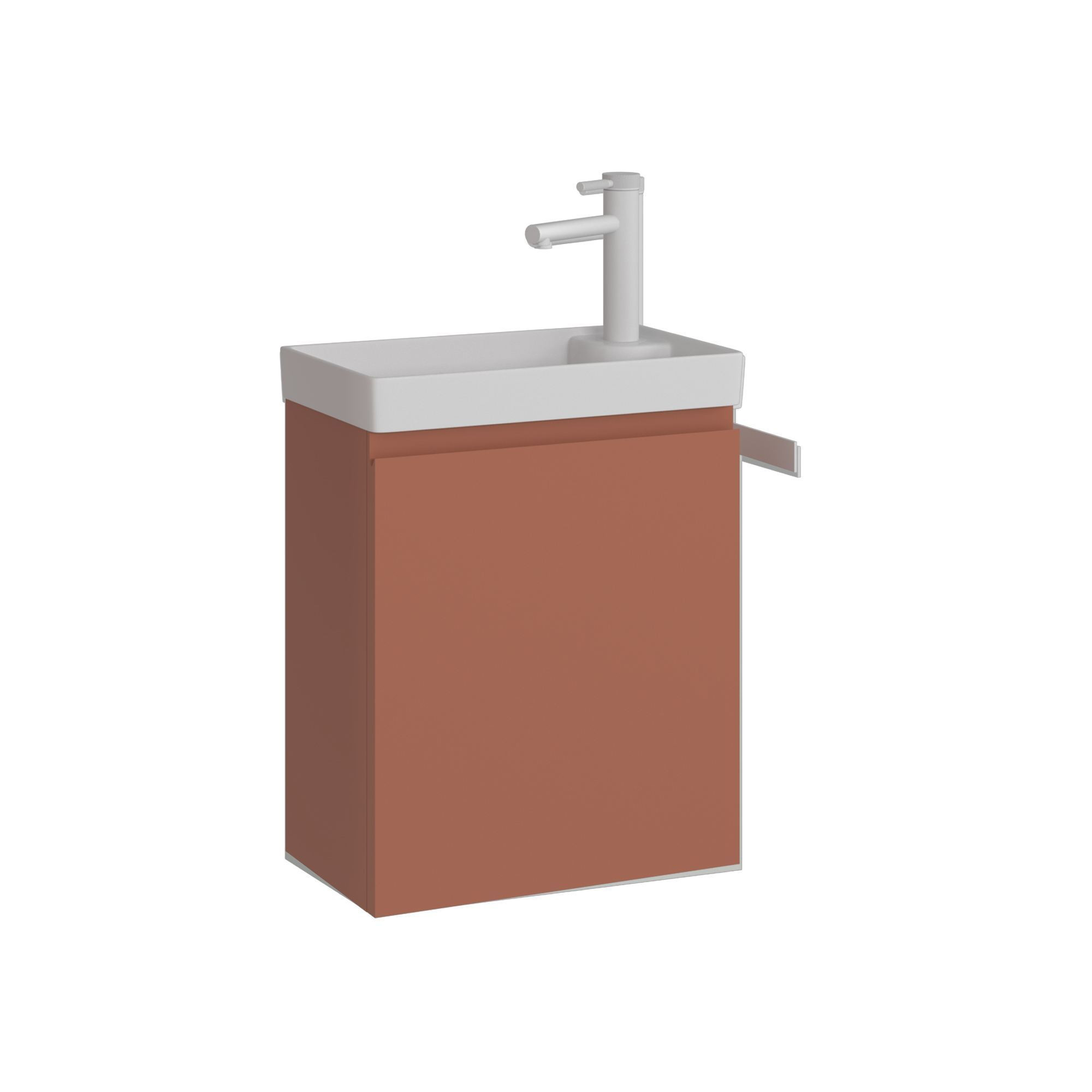 Mueble para lavabo <<ferla 40>> - 40 x 22 x 50 cm - canela mate