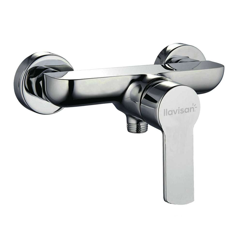 Kibath grifo de ducha monomando six acabado cromo brillo fabricado en latón