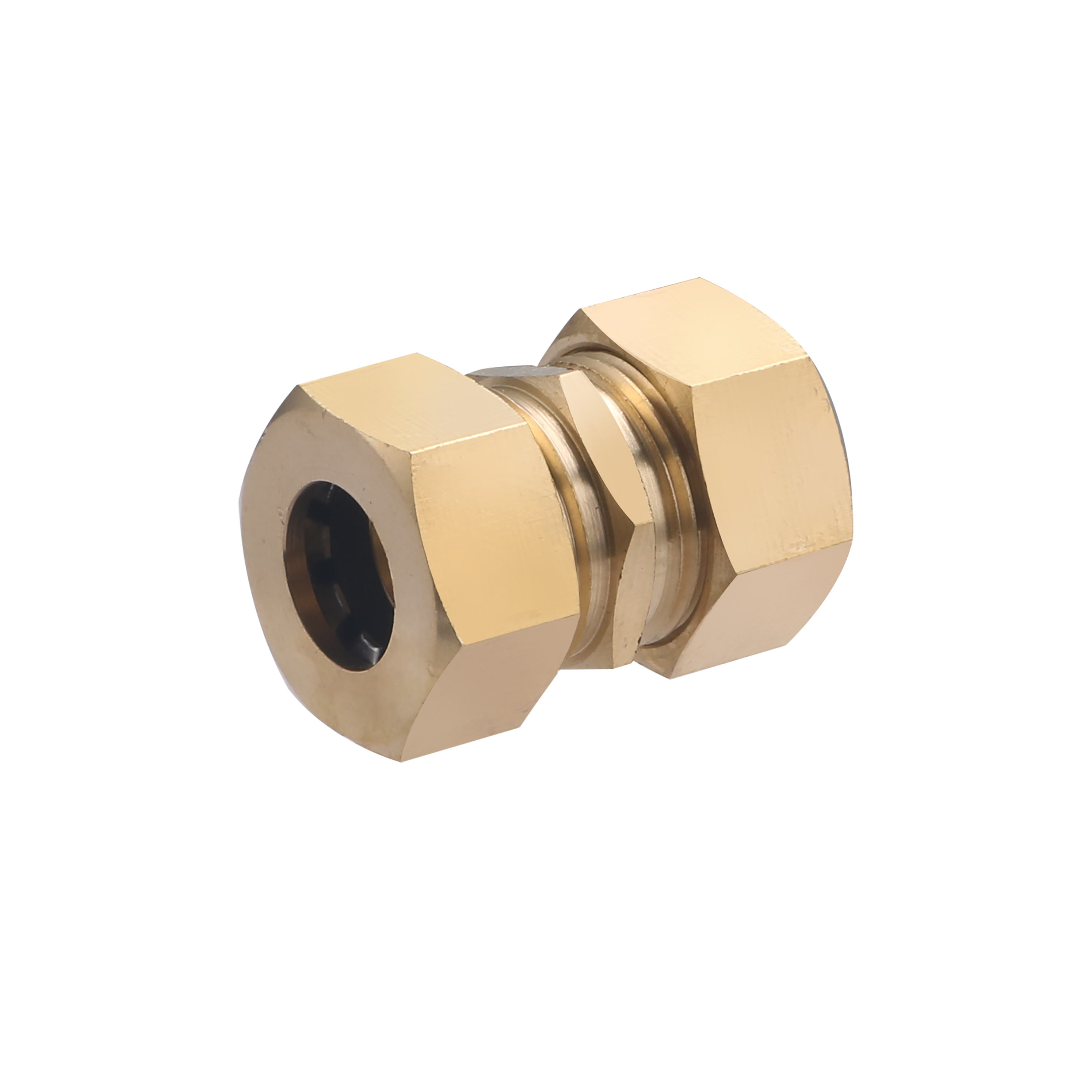 Unión igual con junta mixta para tubo de cobre de 16 mm de diámetro
