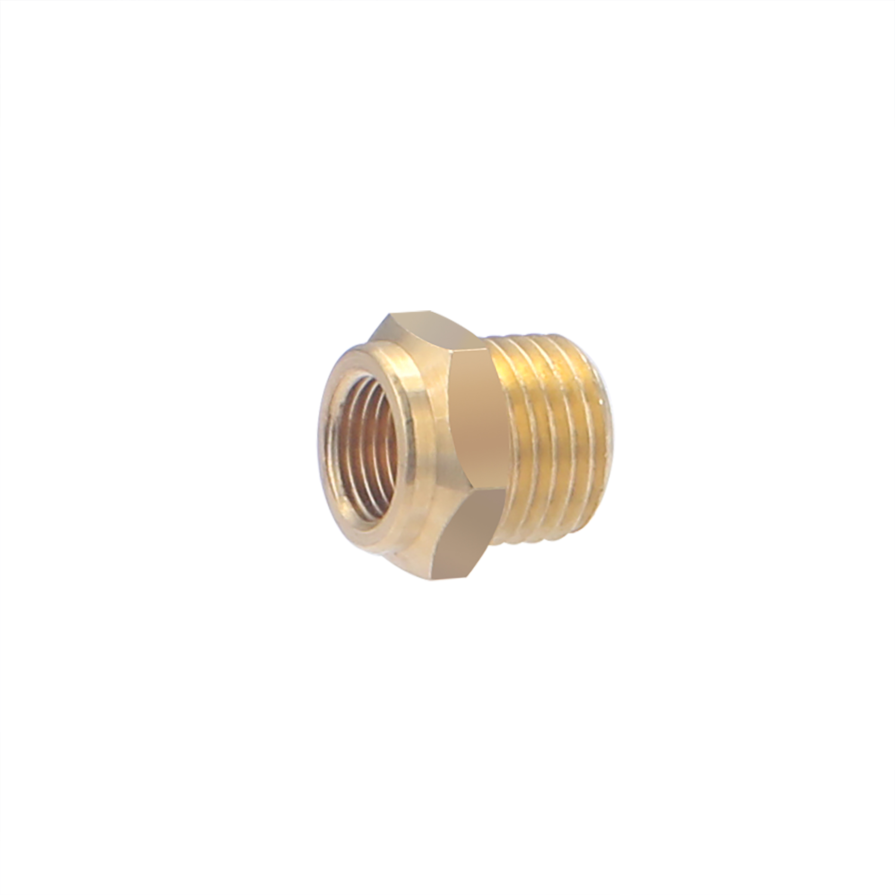 Conector roscado macho (1/4) - hembra (1/8) reducido .