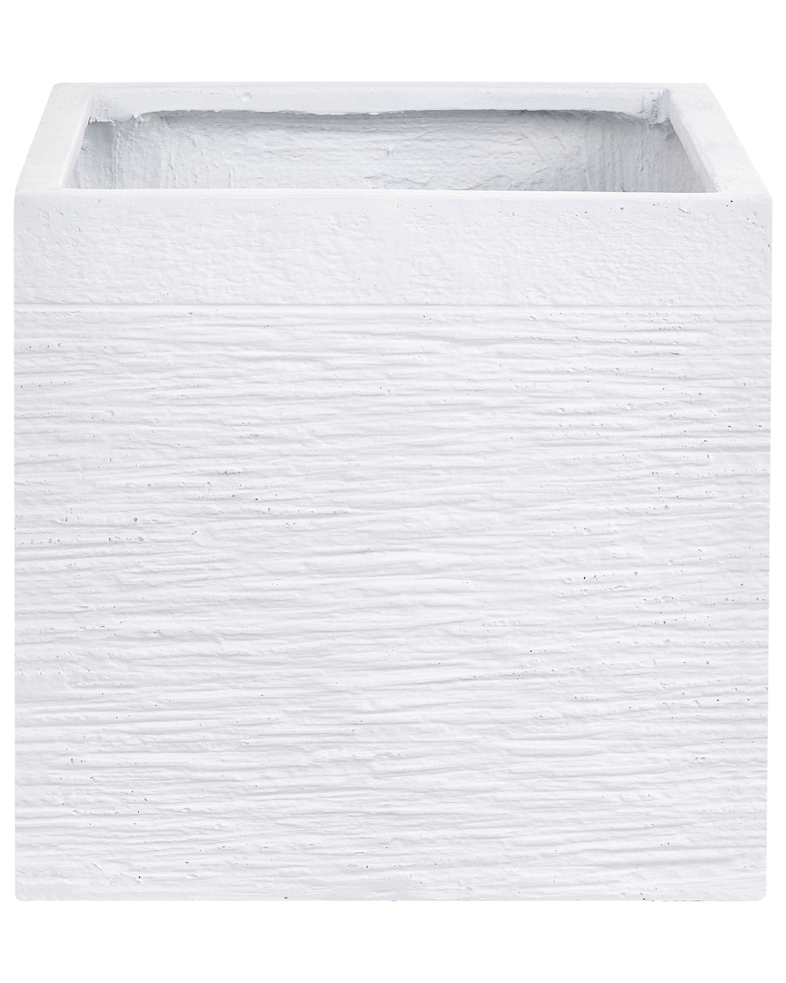Maceta paros 40 cm blanco