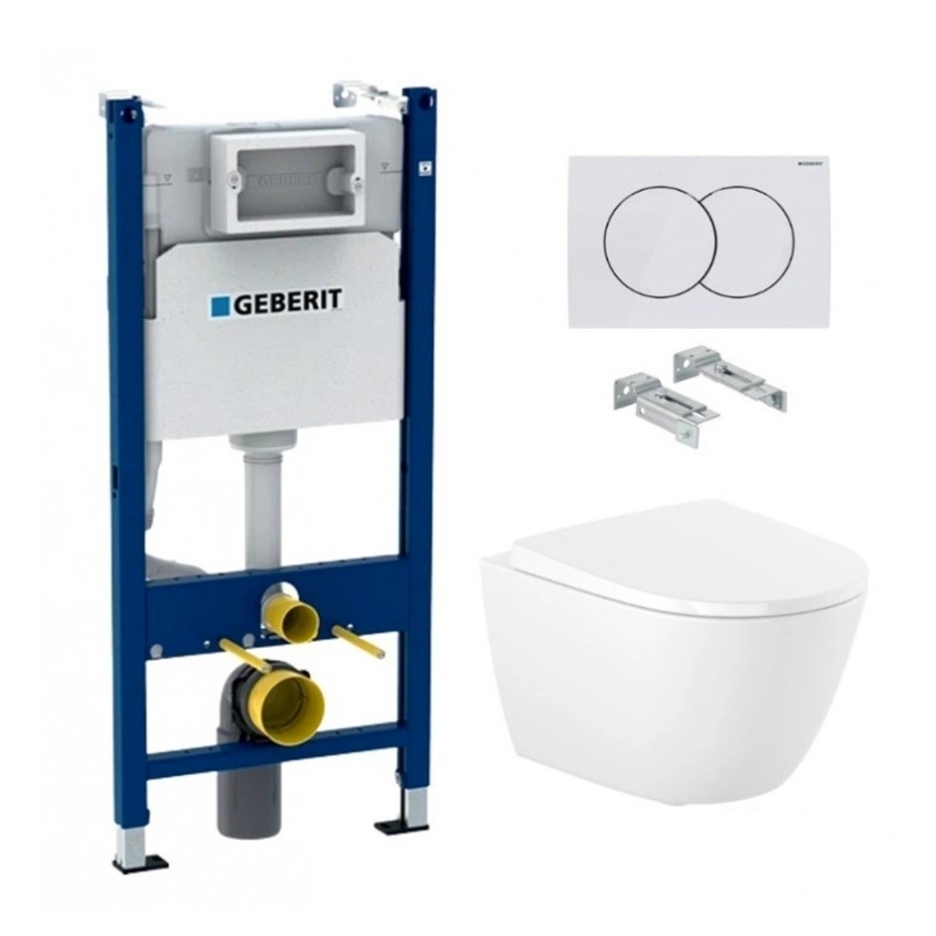 Pack geberit duofix + wc roca ona 53 + delta 01 blanco