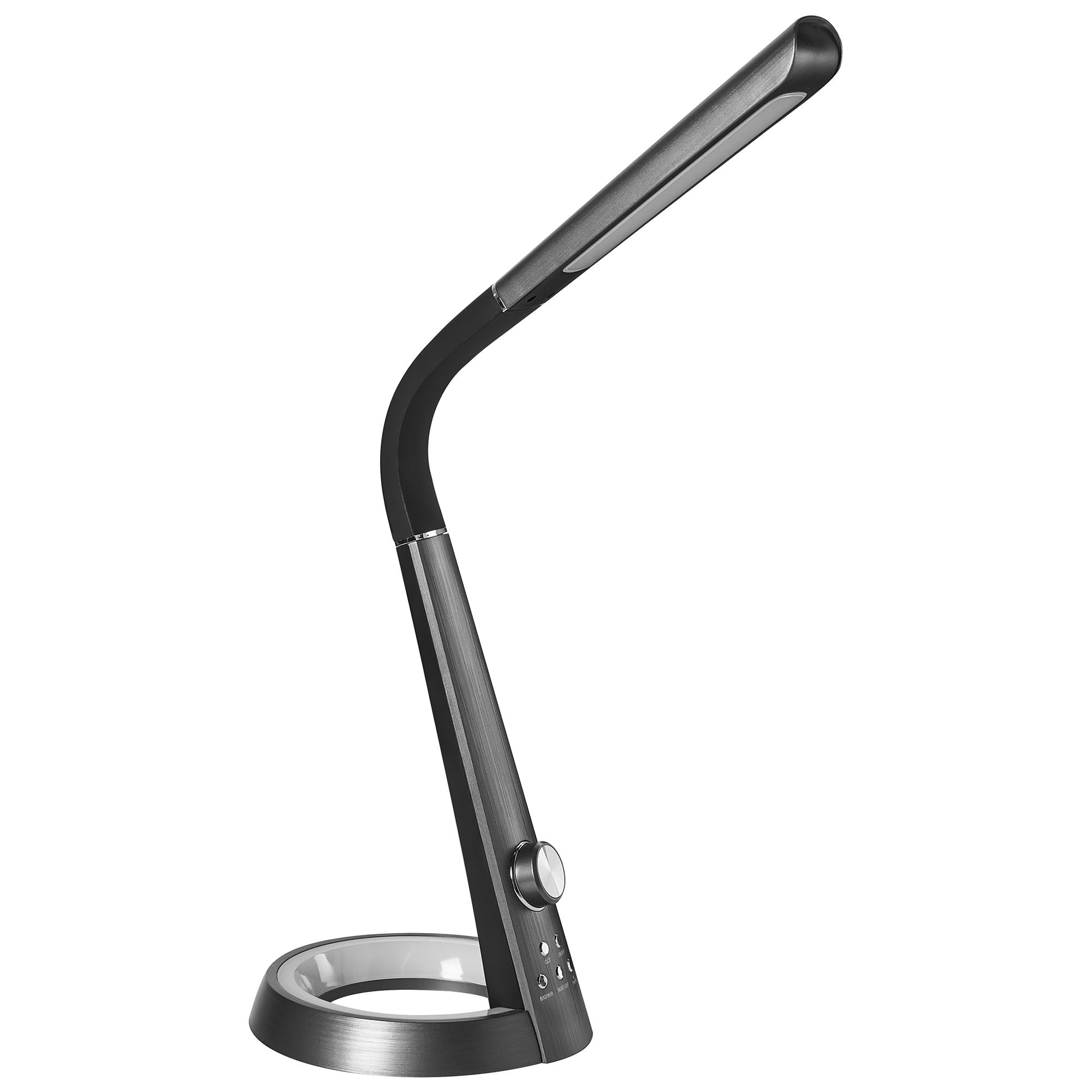 Lámpara LED de escritorio canopus con puerto usb negro
