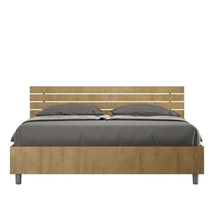 Cama 160x200 - cabecero inclinado - estilo moderno