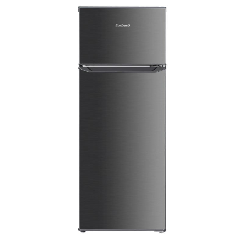 Frigorífico 2 puertas corbero cf2ph14321x 206 l inox eficiencia e