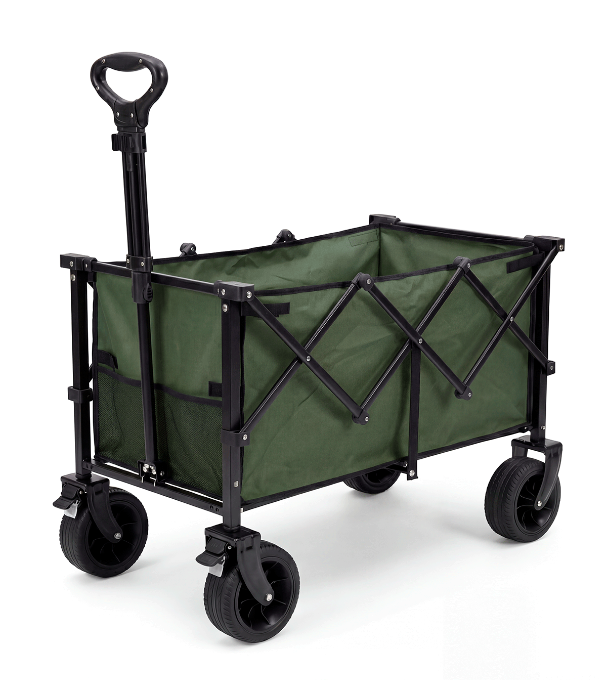 Carro plegable camping kol outdoor 150l, carga máx 100 kg