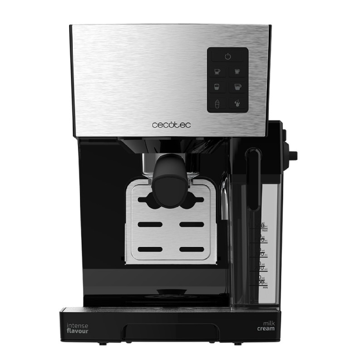 Cecotec power instant-ccino cafetera express semiautomática, tanque