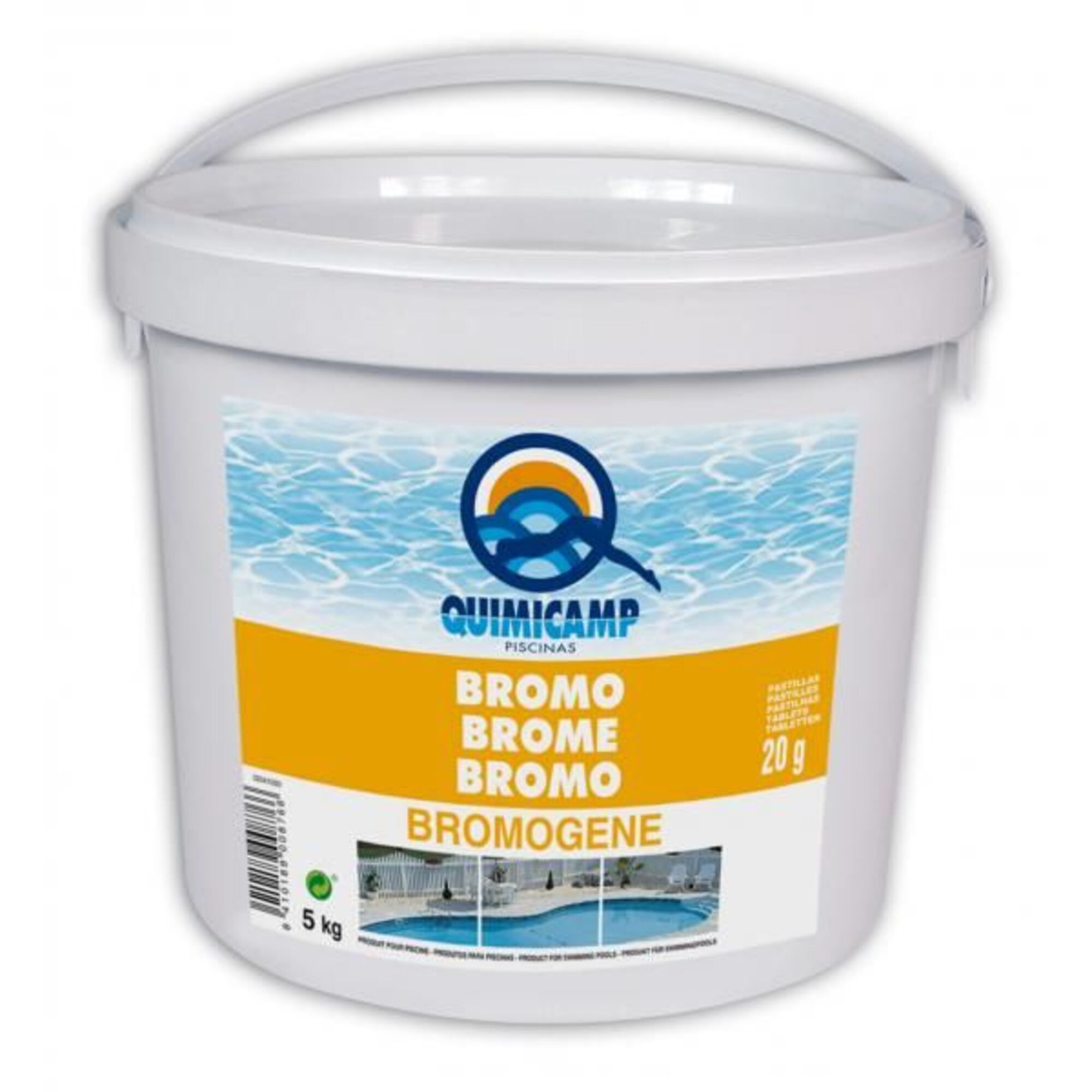 Qp bromogene - bromo en pastilla - 5kg