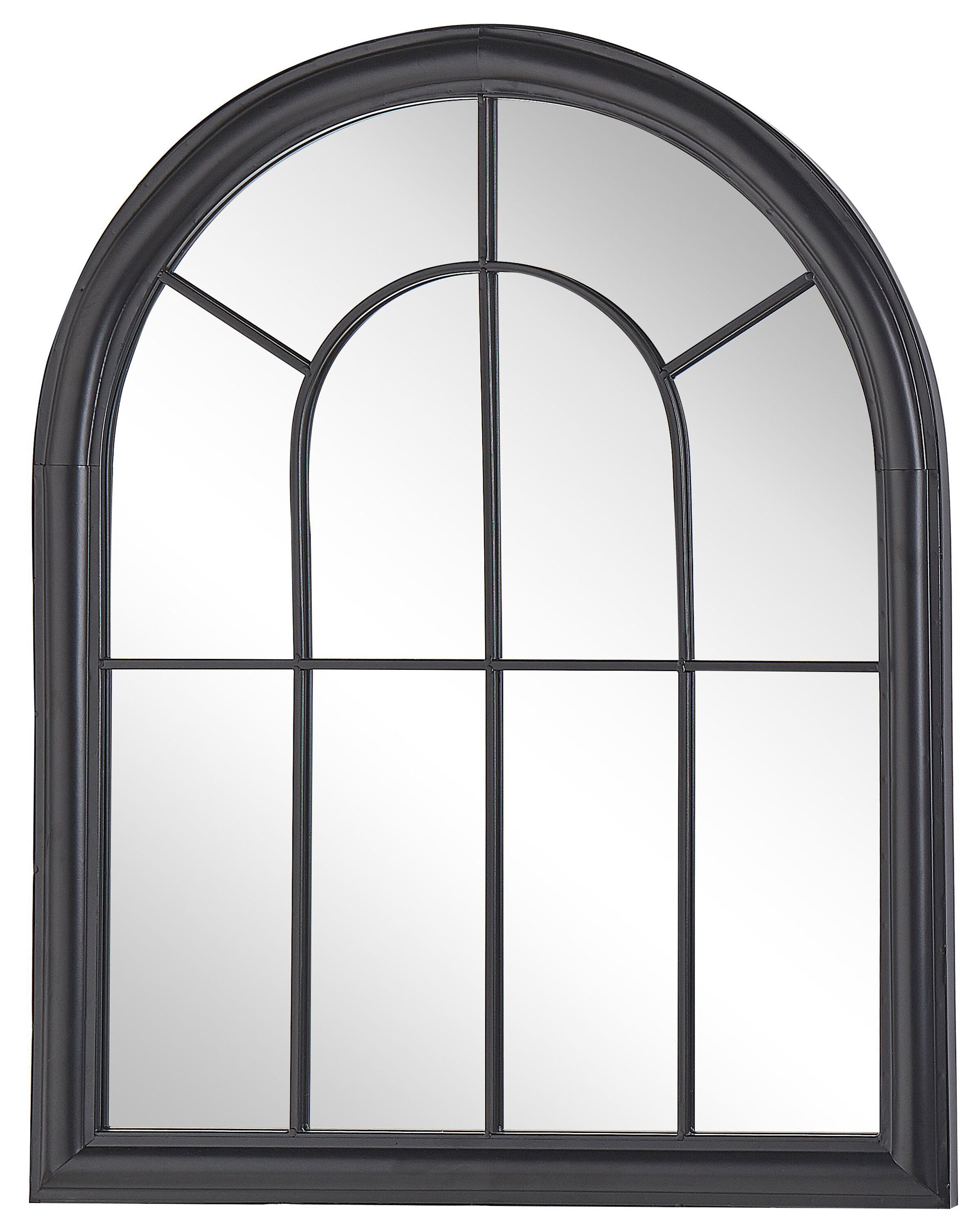 Espejo de pared embry 69 cm 89 cm metal negro