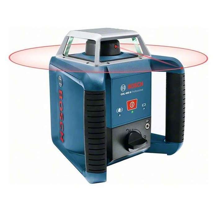 Láser giratorio grl 400 h + trípode + accesorios + maletín estándar - Bosch