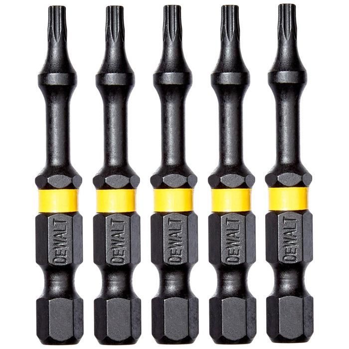 Punta de torsión - Dewalt - dt7393t-qz - 5 piezas - acero - 50 mm