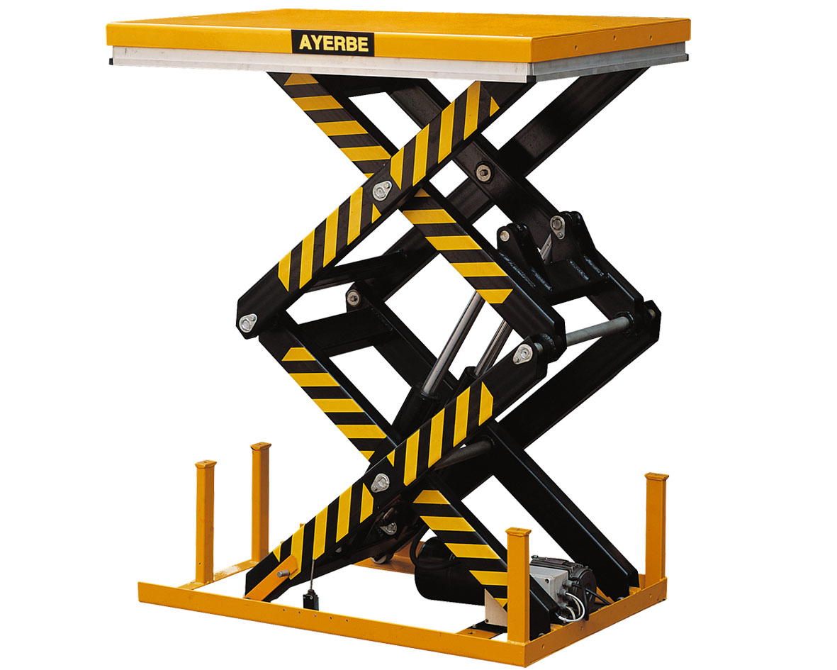 Ayerbe - 584105 - mesa electrohidráulica ay-1018 emh doble tijera