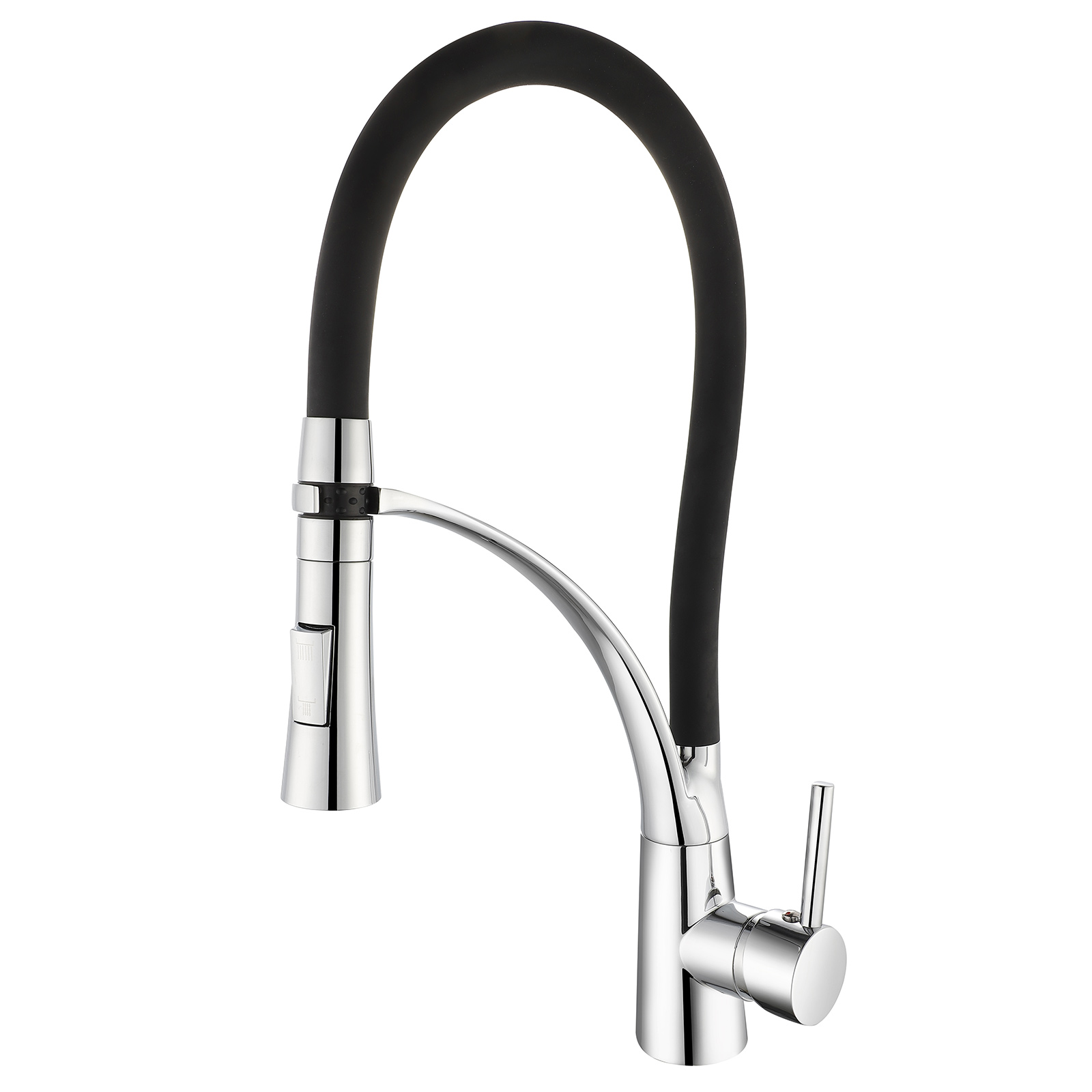 Grifo de cocina k2o splash 25x8x43cm grifo monomando con caño giratorio 360