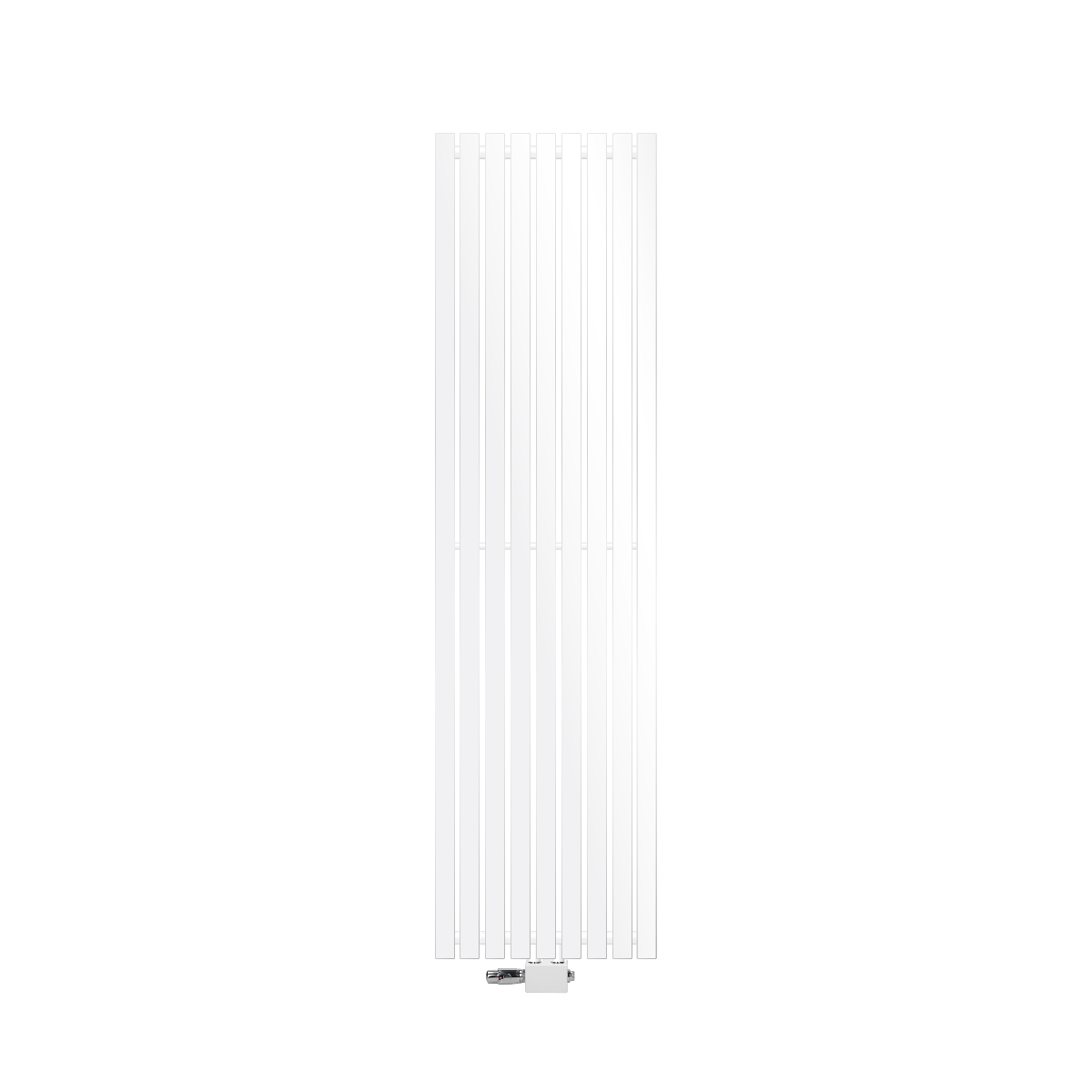 Radiador de baño conexión central 480x1800 mm blanco