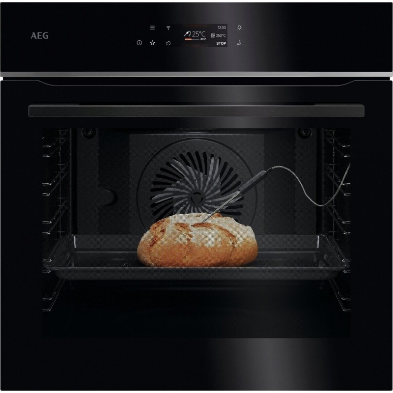 Horno AEG te7pb63zab 71 l cristal negro limpieza pirolítica