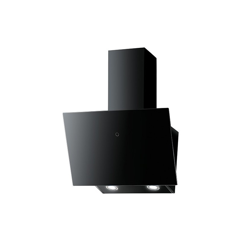 Campana mepamsa cuadro 60 pared cristal negro clase a