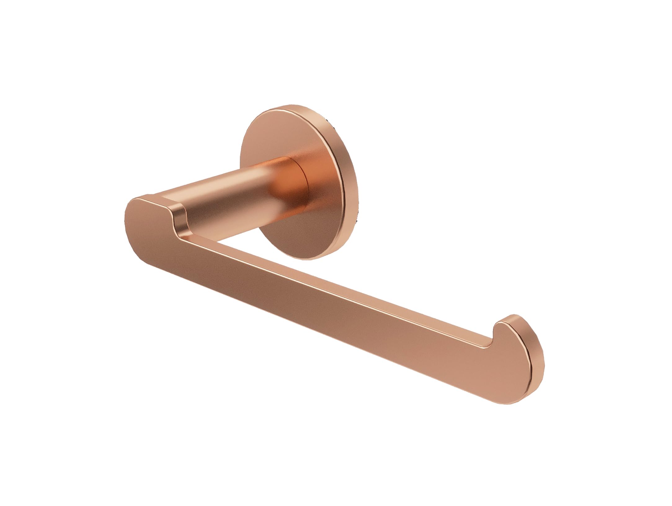 Imex - portarrollos adhesivo papel higienico oro rosa serie practic