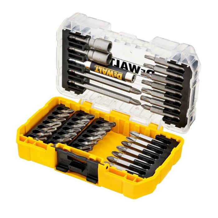 Pequeña caja toughcase de 40 piezas con puntas - Dewalt - dt70702-qz