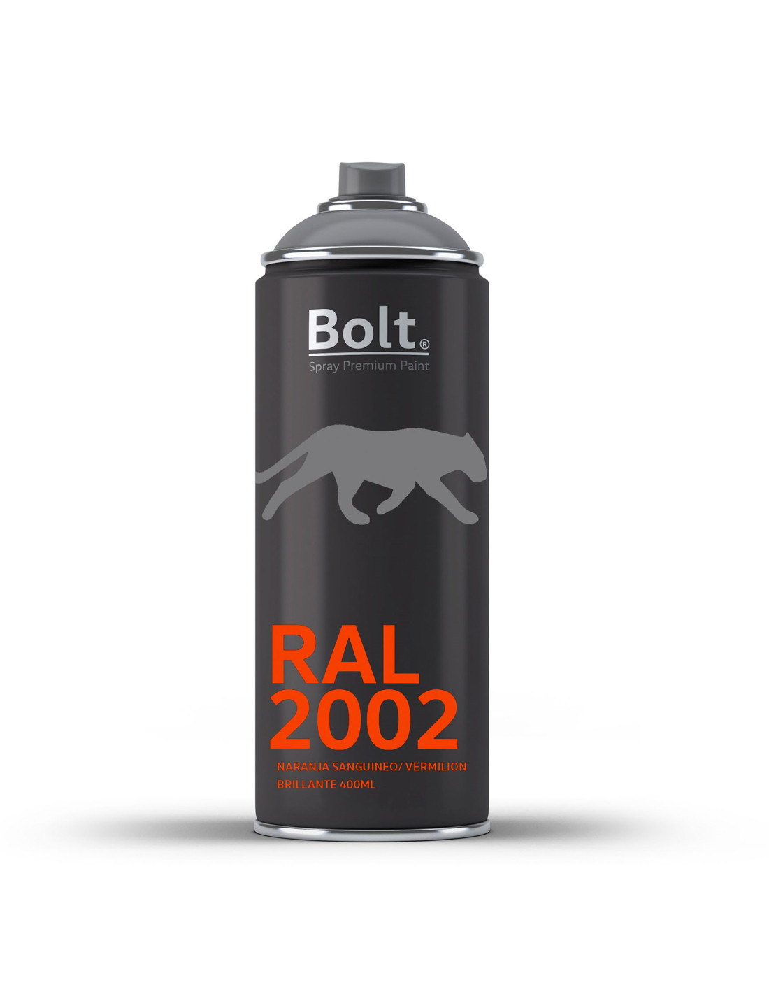 Spray bolt premium acrilico brillante ral 400 ml (ral 2002 )