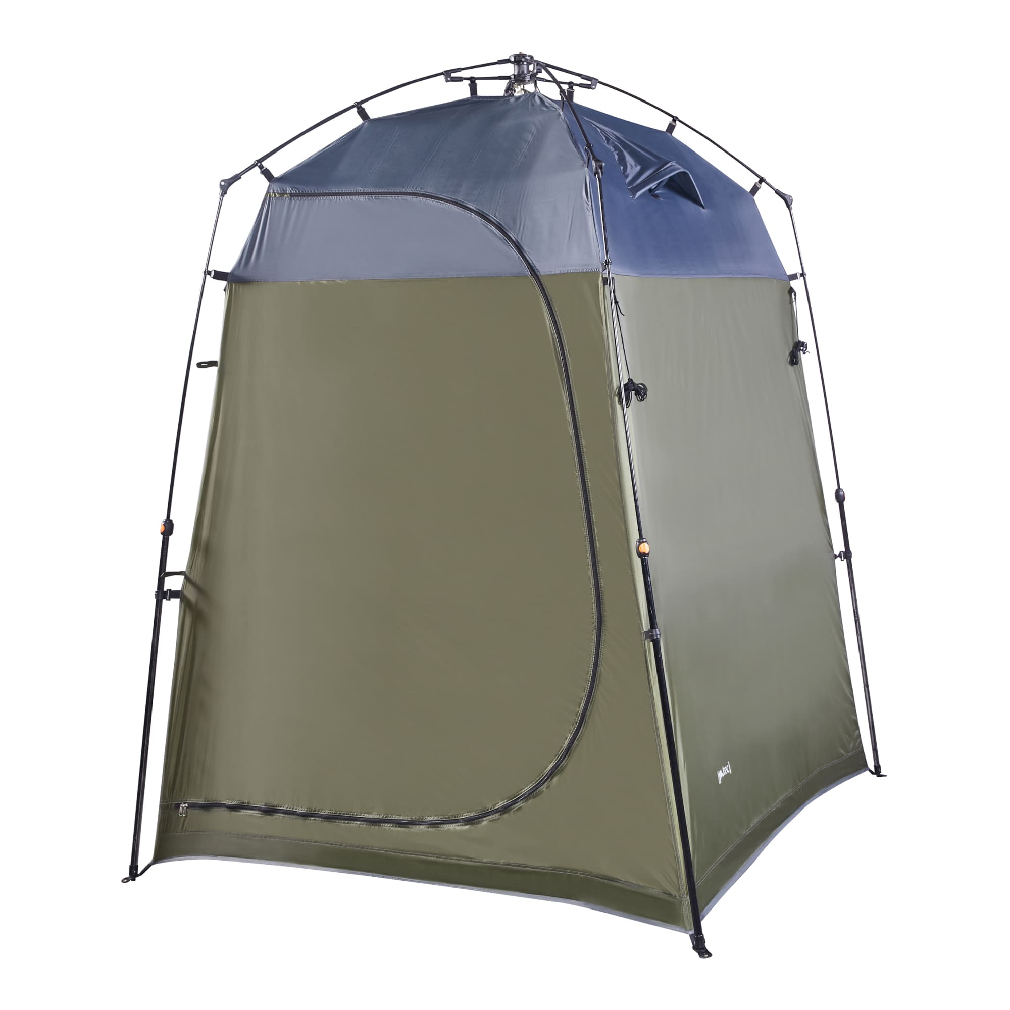 Tienda de ducha ayas camping desplegable 150x150x200 cm - verde/gris