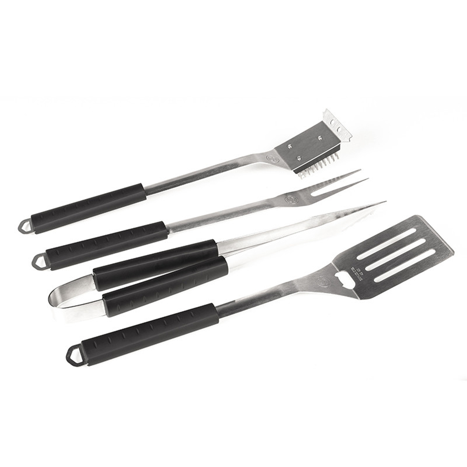 Juego de 4 accesorios de acero inoxidable para barbacoa somagic