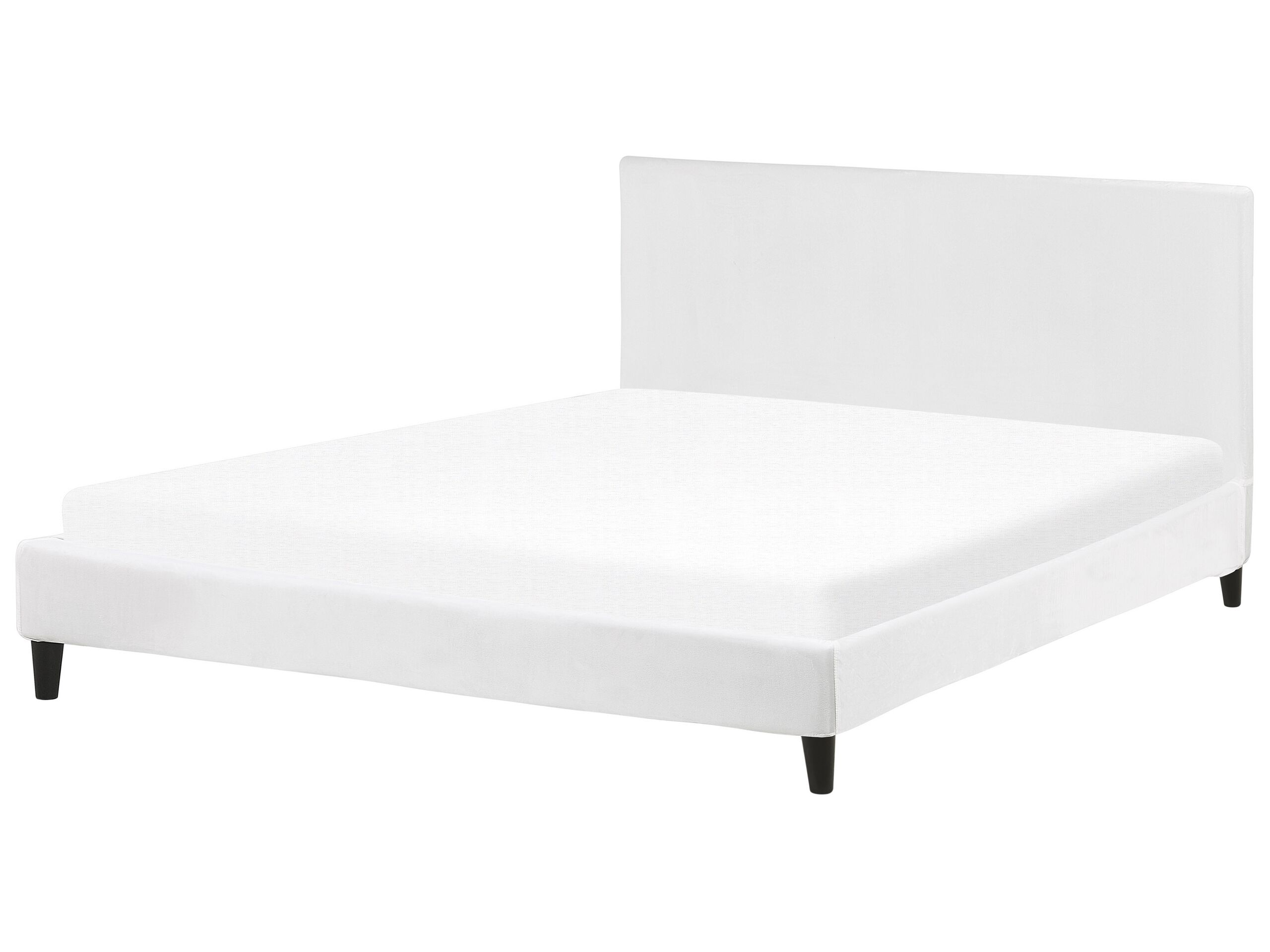 Cama terciopelo fitou 180 x 200 cm blanco