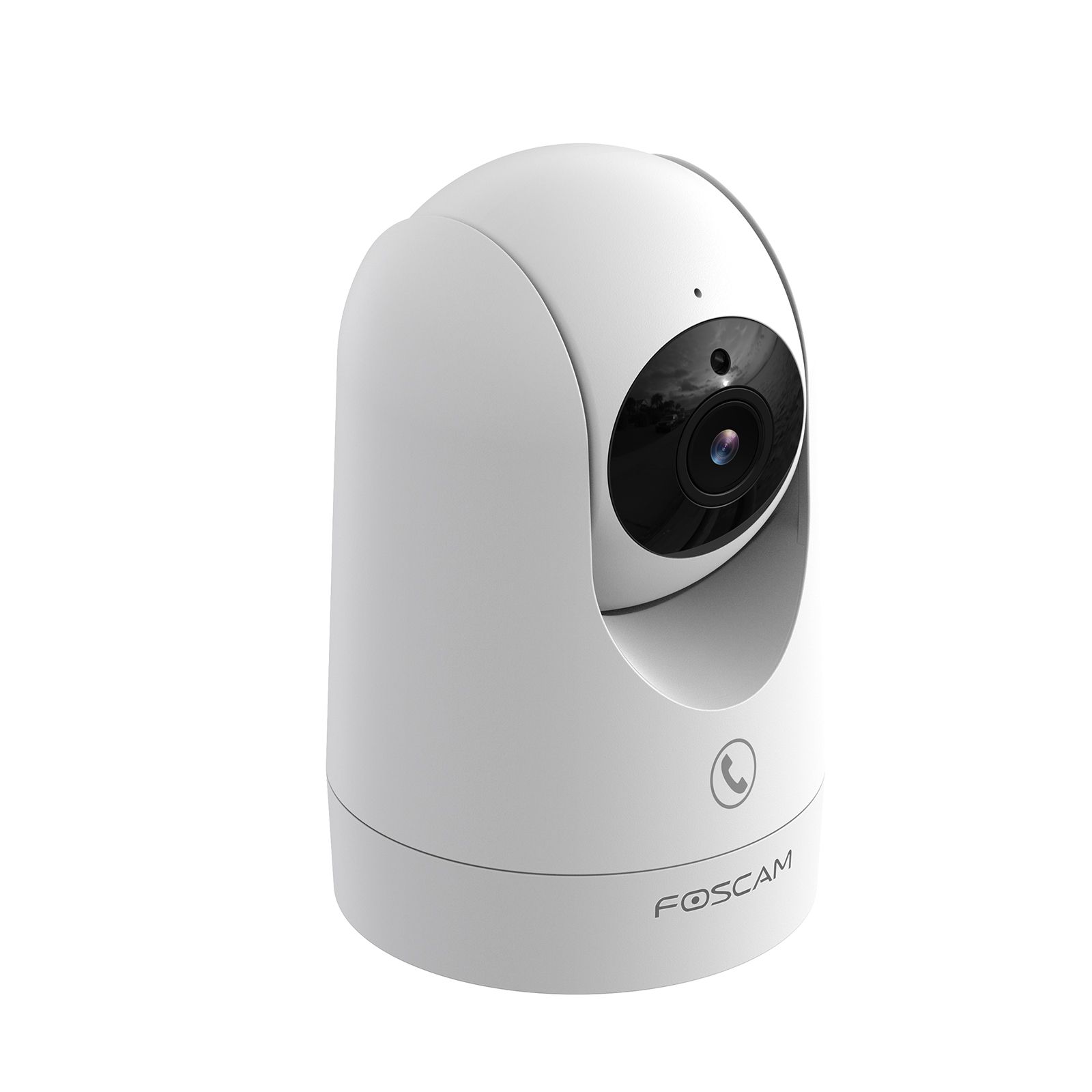 Cámara ip Wi-Fi de 8mp para interiores - FOSCAM r8m blanca