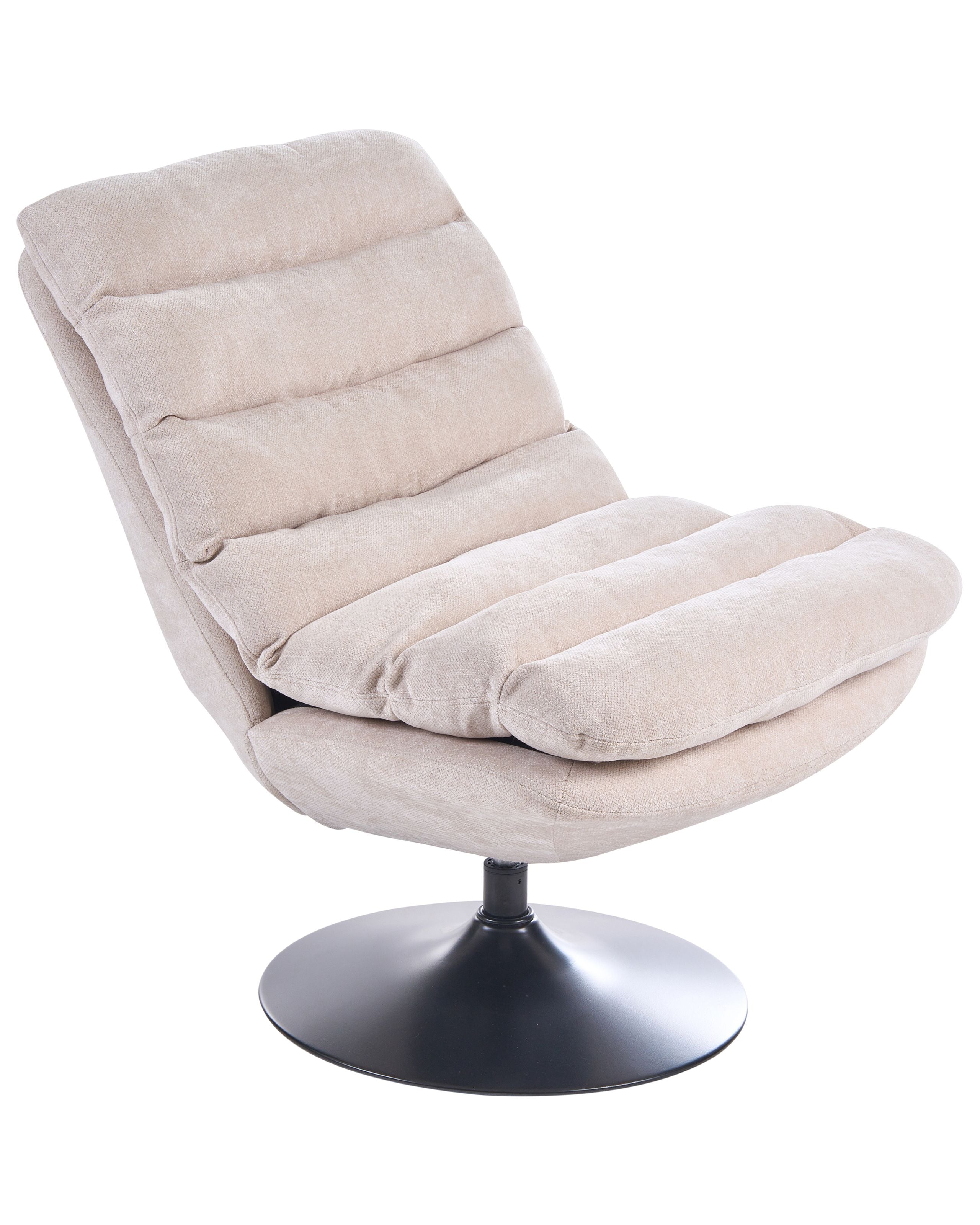 Sillón giratorio hovet beige claro