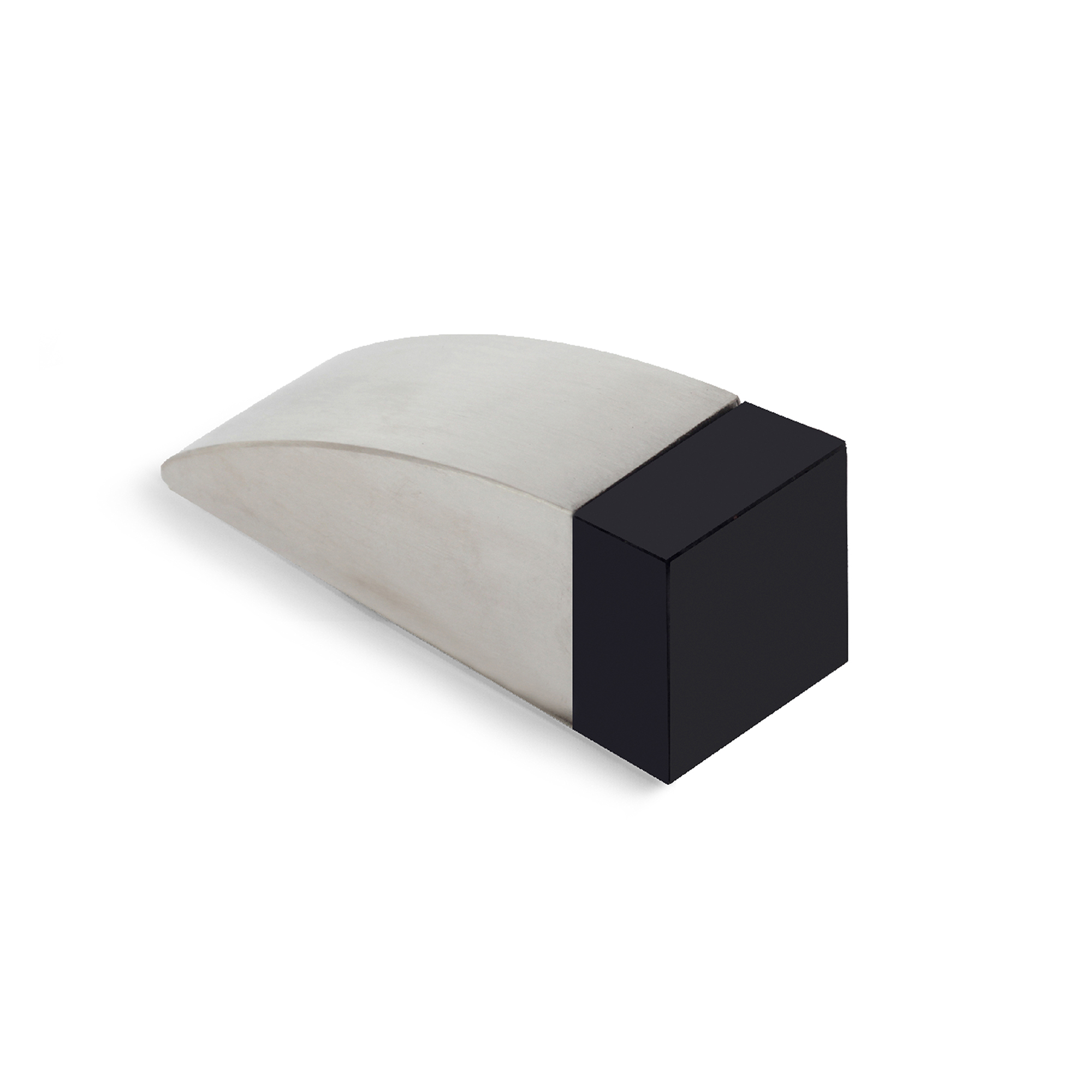 Tope de puerta rei 320 | 28x79x29 mm | inox mate | acero inox