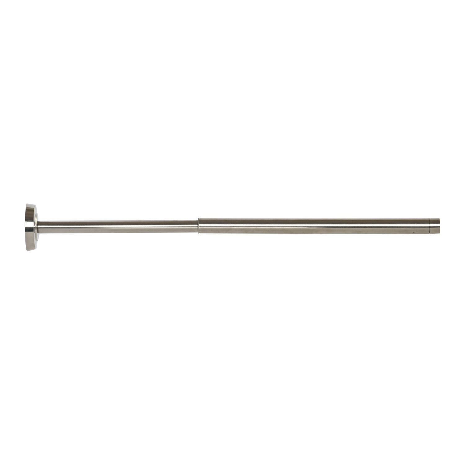 Toallero de acero 30x6x6 extensible a 50cm Plateado