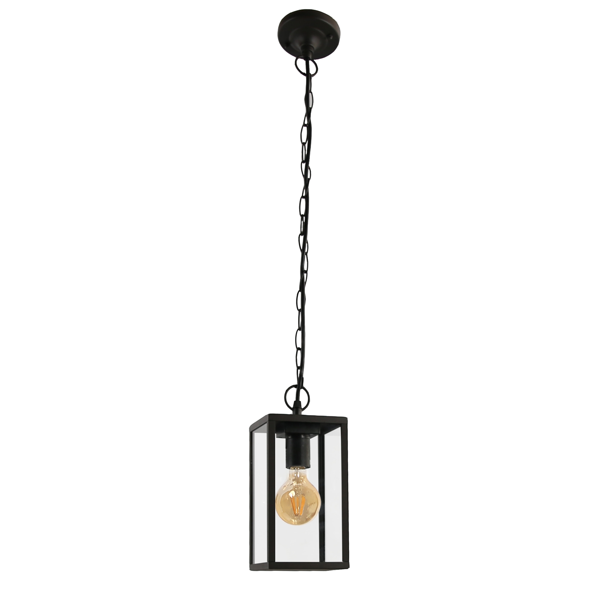 CoLGante para exterior 1xE27 gris antracita ip44