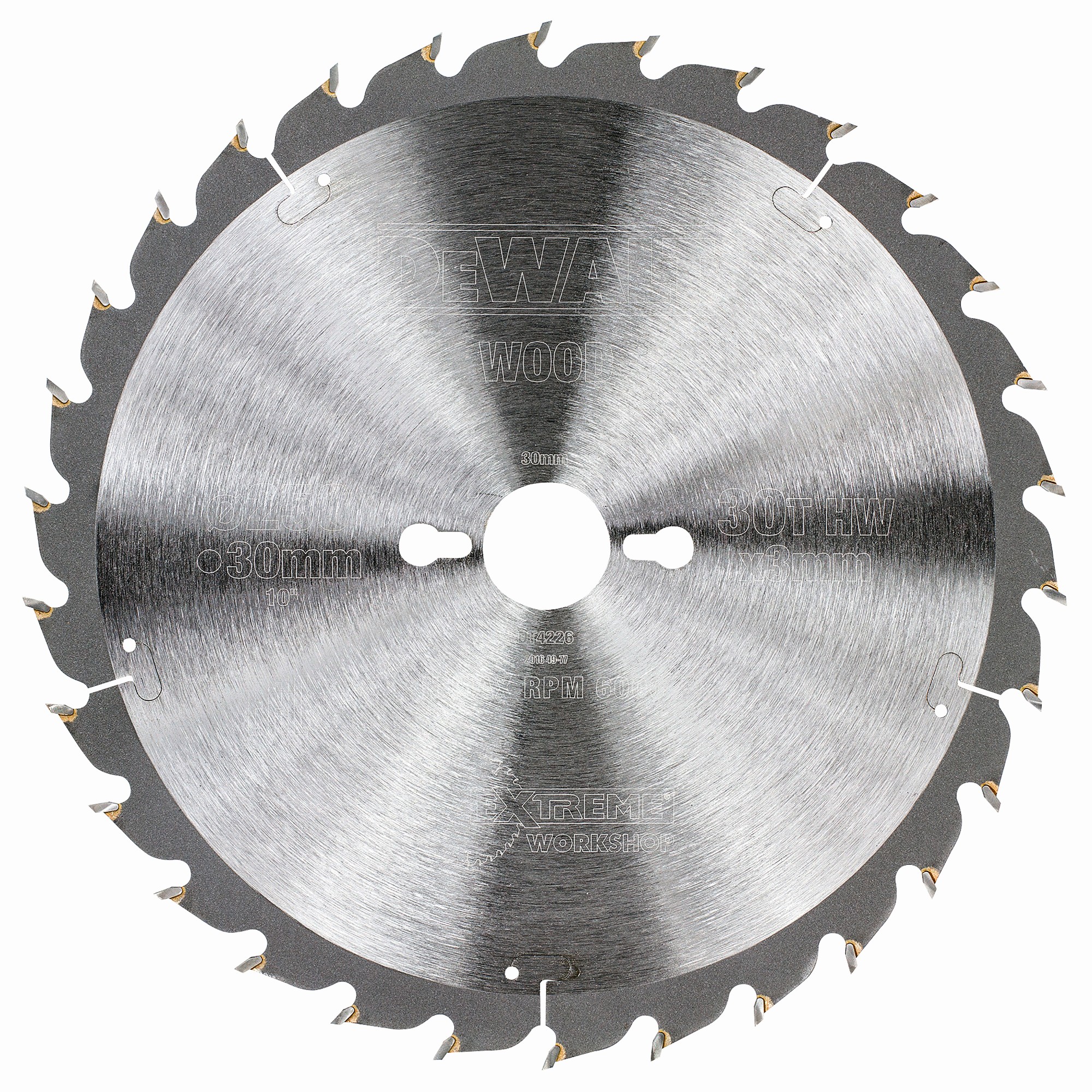 Dewalt dt4226-qz - hoja para sierra circular estacionaria 250x30mm 30d