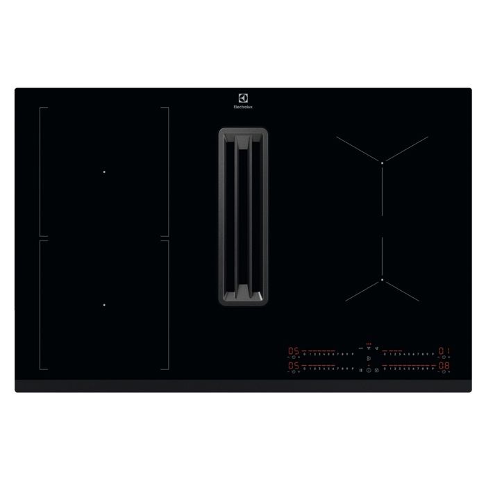 Placa de cocción de inducción con extracción - Electrolux - 4 zonas - 78 x