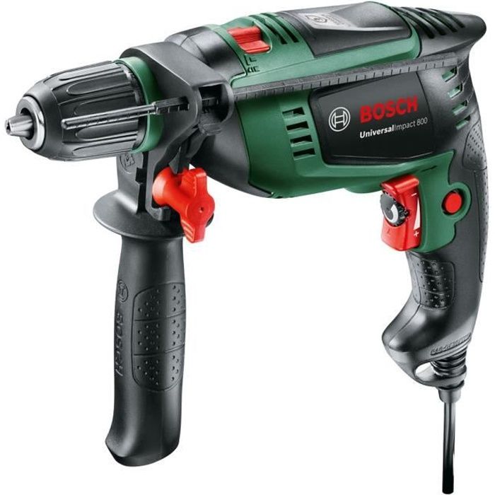 Taladro percutor con cable Bosch - universalimpact 800 (800 w, hormigón 14