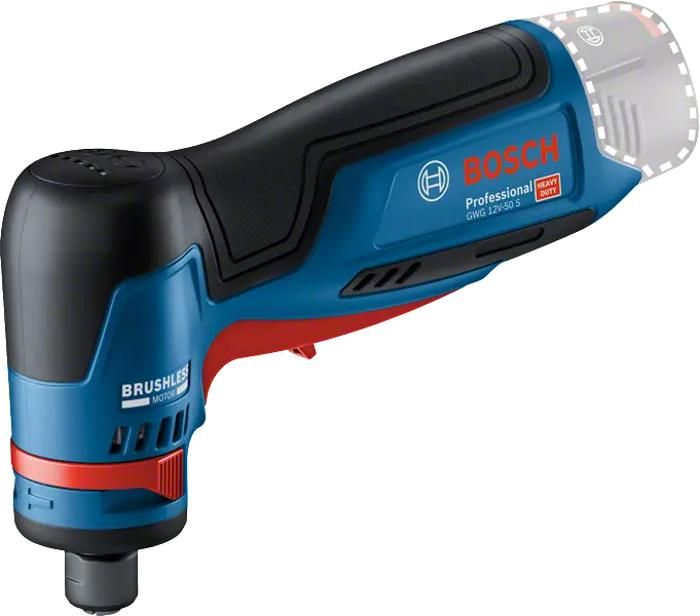 Amoladora recta Bosch professional gwg 12v-50 s solo 06013a7001 240 w 50 mm