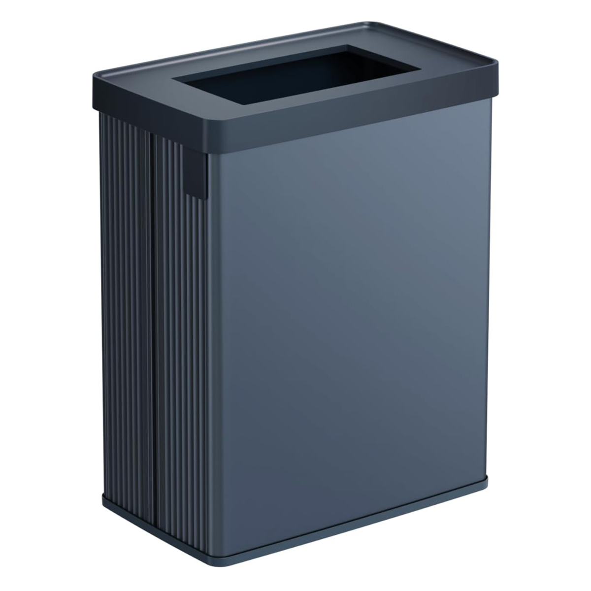 Curver verto cubo reciclaje 54l, 43,5x26,5x54,7cm, tapa útil, azul perla.