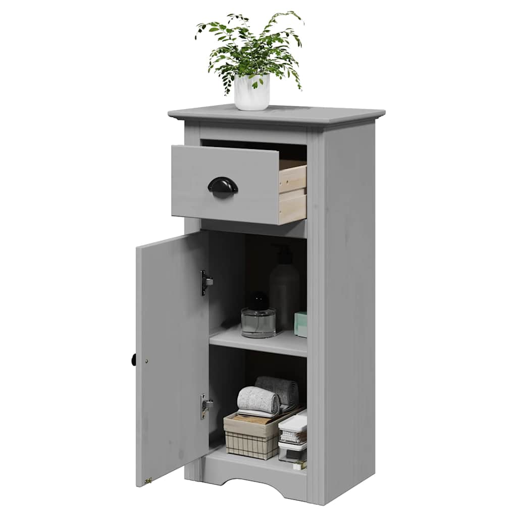 Mueble de baño bodo gris 44x30x90 cm